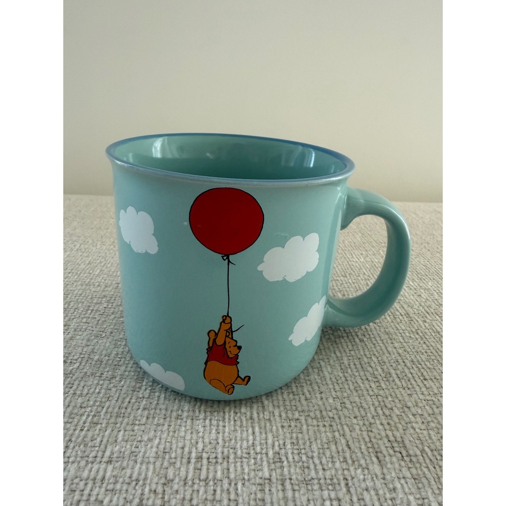 New Disney You Are Braver Stronger Smarter Winnie the Pooh Blue Coffee Mug 20oz
